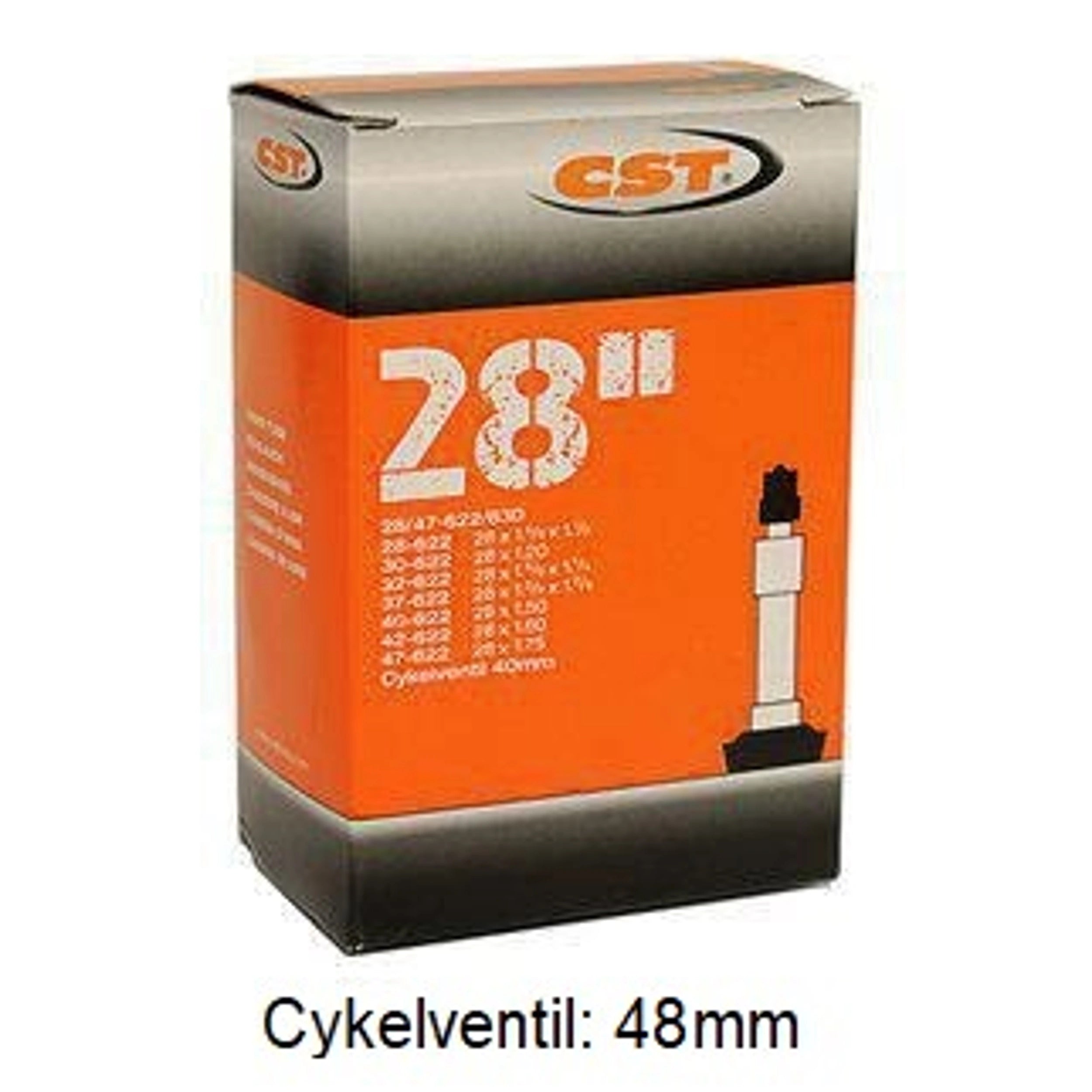 Cst Slang 28/47-622/630 Cykelventil 48Mm