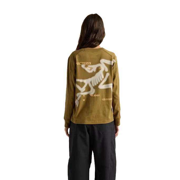 Arcteryx Kragg Cotton Since 1989 Crew Ls W