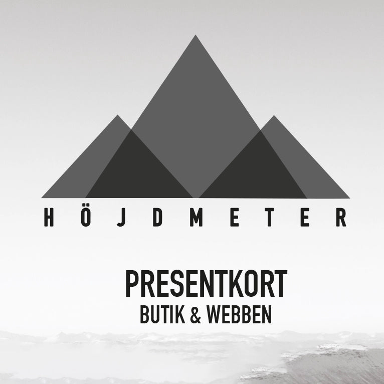 Presentkort Höjdmeter
