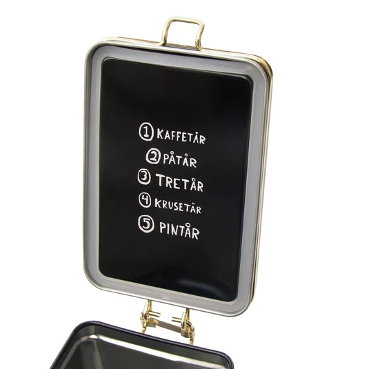 Lemmel Tin Box "Sork" Kaffeburk