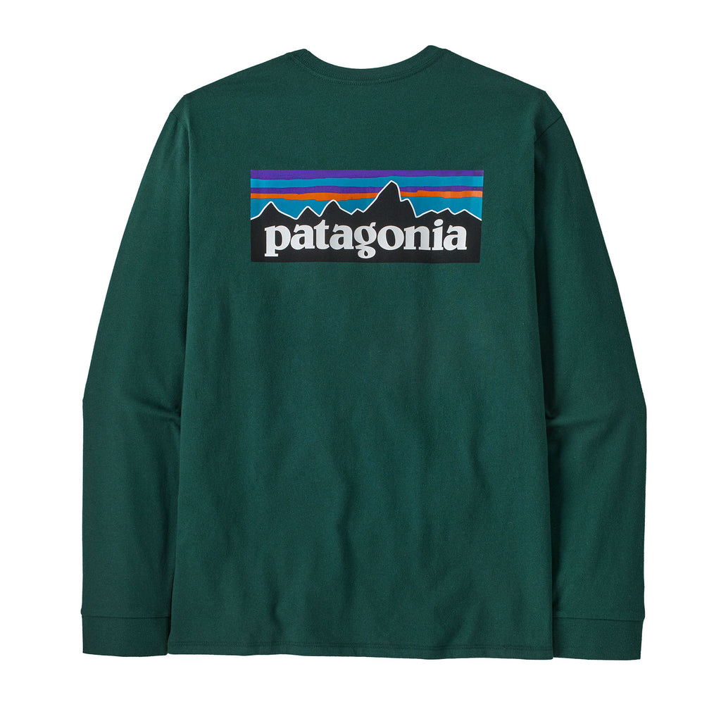 Patagonia M's L/S P-6 Logo Responsibili-Tee