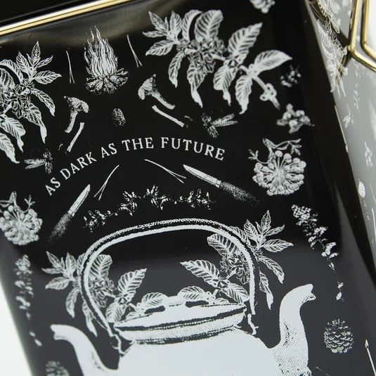 Lemmel Tin Box "Flat Earth" Kaffeburk