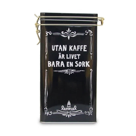 Lemmel Tin Box "Sork" Kaffeburk